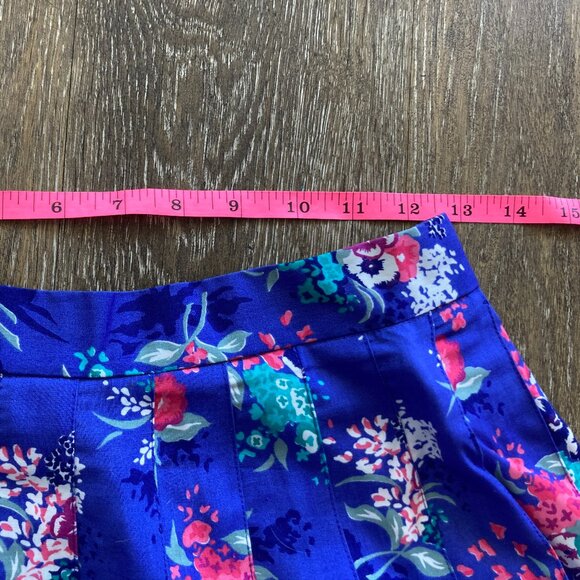 Vintage Point of View Collection Size 10 Pleated Midi Skirt - Picture 7 of 9